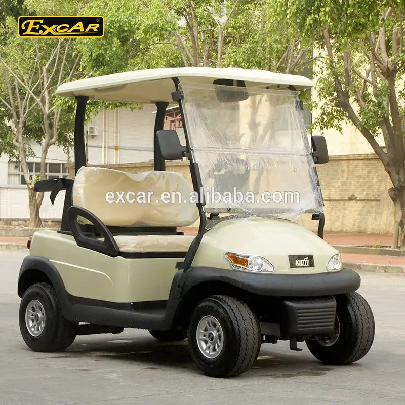 Luxury 2 sitzer elektrische golf warenkorb Trojan batterie club buggy auto golf warenkorb