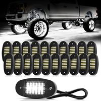 Lumière néon sous carrosserie super lumineuse 6000K blanc pur 36 LED SMD, étanche IP68 pour camionnettes, SUV, VTT, voitures, bateaux