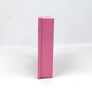 Ready Stock Flat Long Rectangular <b>Tin</b> Box Multi‑color Metal Tinplate Container For Cookie Chocolate Gift Card Document <b>Storage</b> - Product Image 3