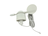 Sensor de Repuesto para WS02, Medidor de Velocidad y Dirección del Viento, Pluviómetro, Termohigrómetro, Plástico, IP44, Medición de Temperatura las 24 Horas