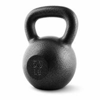 Venta al por mayor de fábrica: Kettlebell de hierro fundido sólido de una pieza, antirrusto, para CrossFit, gimnasios domésticos y comerciales, entrenamiento de fuerza para todo el cuerpo.