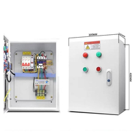 Ensemble complet de commutateurs de transfert automatique à double alimentation Armoire de distribution ATS en acier galvanisé pour le contrôle des équipements électriques