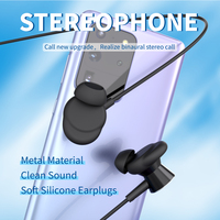 Écouteurs intra-auriculaires filaires USB-C MEKEN ME20C avec micro, étanches IPX4, codecs AAC, pour studio et DJ