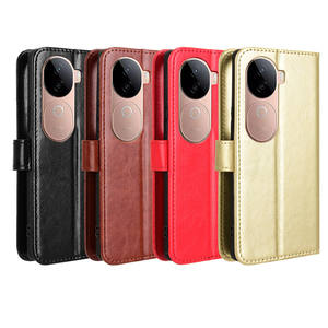 เคสโทรศัพท์หนังกระเป๋าสตางค์ลาย Crazy Horse สำหรับ VIVO V40E 5G - Product Image 6