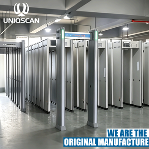 เครื่องตรวจจับโลหะ UNIQSCAN 18 โซน สำหรับอุตสาหกรรม ป้องกันการโจรกรรม กันน้ำ ใช้กับประตูแบบวอล์คทรู - Product Image 1