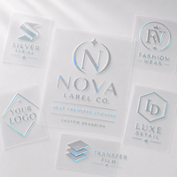 Étiquettes autocollantes personnalisées avec logo imprimé, écologiques, en PVC imperméable, avec estampage à chaud doré, transfert UV, pour verres, emballages alimentaires et de boissons