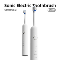 Brosse à dents électrique sonique de haute qualité, oscillation rapide, élimination de la plaque dentaire, sans danger pour l'émail, poignée ergonomique antidérapante, utilisation domestique