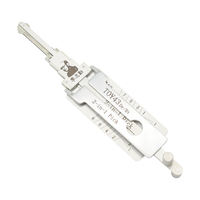 Outils de serrurier Toy43 universels 2-en-1 en acier pour déverrouillage et décodage de serrures de voiture