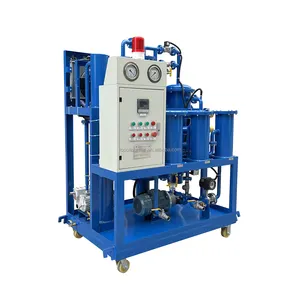 Vacuum Hydraulic Oil Filtering Plant Waste Oil Recycling Plant For Electric Power Generation Plant