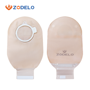 Zodelo tıbbi malzemeler iki parçalı cilt dostu rahat koku kontrolü kolostomi Ostomy & Ileostomy bakım için çantalar - Product Image 1