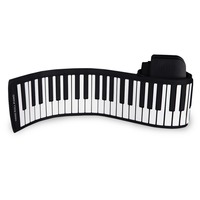 Offre Spéciale 88 Touches Soft Touch Flexible Silicon Clavier Portable Numérique Roll Up Piano Électrique À Vendre