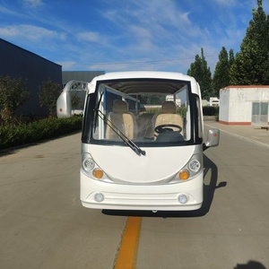 Carrito de golf eléctrico de 14 asientos, 4x4, <span class=keywords><strong>coche</strong></span> todoterreno eléctrico para discoteca a la venta, Color dorado, diseño gratuito personalizado, <span class=keywords><strong>precio</strong></span> bajo - Product Image 6