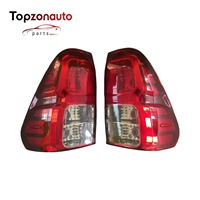 Topzonauto pour feux arrière de voiture, feux arrière pour Toyota Hilux Revo 2016, ensemble de feux arrière automatiques OE 81550-0K261 81560-0K261