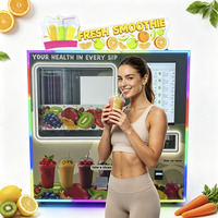 Distributeur automatique de smoothies Easyfun en libre-service avec écran tactile, paiement sans espèces, grande capacité pour les acheteurs en gros mondiaux