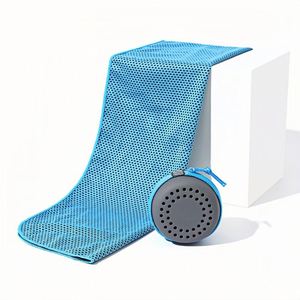 Serviette de sport personnalisée super absorbante à séchage rapide en microfibre pour la natation, la gym, serviette personnalisée avec boîte en EVA - Product Image 4