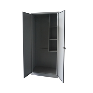 Armario Metálico de Almacenamiento con Cerradura para Herramientas de Limpieza y Escobas, Directo de Fábrica - Product Image 3