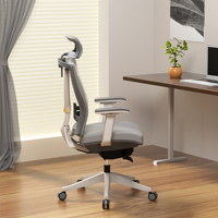 Fabricants de meubles commerciaux, fauteuils de bureau ergonomiques à dossier haut en maille, avec accoudoirs 4D, pour cadres