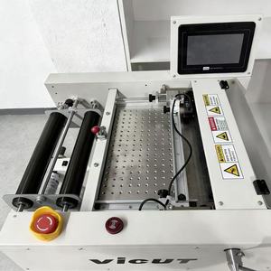 <span class=keywords><strong>Machine</strong></span> de découpe de feuilles d'étiquettes Vicut RS350F à alimentation par rouleau pour feuilles vierges - Product Image 2