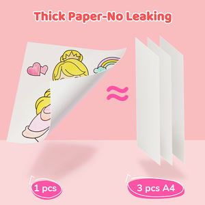 ジョイキャット 水彩画セット 子供向け 3～8歳 アートとギフト プリンセス フード パーティーをテーマにした水彩画帳 - Product Image 6