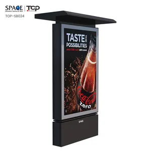 Customized Solar Power LED Lighting Billboards for Indoor or Outdoor Advertisement Light Box