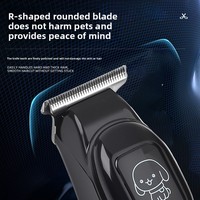 Tondeuses électriques professionnelles pour chiens et chats avec matériau ABS, tondeuse et coupe-poils deux-en-un pour les animaux de grande taille