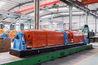 Machine à tordre les câbles tubulaires en alliage d'aluminium BRAINPOWER JGG-630 automatique 45 kW, capacité de torsion 8000 kg, Jiangsu