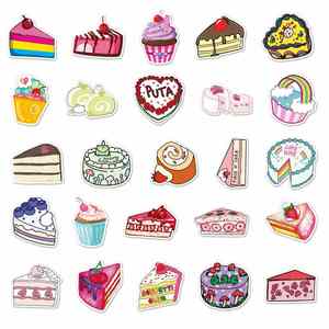 Autocollants décoratifs créatifs uniques de style dessin animé personnalisés pour carnet DIY - Product Image 1
