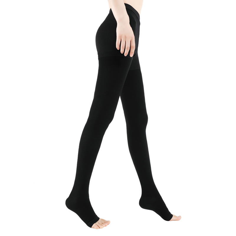 Class 2 Black Open Toe