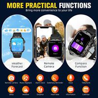 Reloj Inteligente QX11 con Pantalla IPS Cuadrada de 1.96 Pulgadas, Correa de Silicona Magnética, Resistente al Agua, Monitor de Actividad para Hombres, Compatible con Android