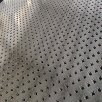 Malla Metálica Perforada de Acero Inoxidable Ligera, Resistente a la Intemperie, Lámina Metálica Procesada a Medida para Cercas Exteriores