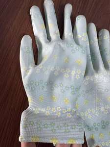 قفازات البستنة المخصصة قفازات السلامة المغلفة اللاتكس العمل البستنة مع نصائح حادة ، للحديقة في زهرة - Product Image 3