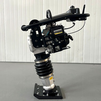 Compacteur vibrant diesel VIBROPAC avec moteur Honda GX160 haute puissance pour la compactation routière et la construction