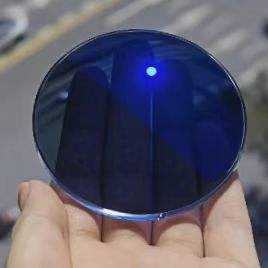 <span class=keywords><strong>Lunettes</strong></span> optiques <span class=keywords><strong>progressives</strong></span> photochromiques personnalisées 1.56 <span class=keywords><strong>ou</strong></span> plus <span class=keywords><strong>lentilles</strong></span> de coupe bleues changées de gris au soleil - Product Image 2