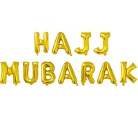 Eid Ramadan Or Rose Or Argent Décoration D'événement Célébration Mubarah Ballon Bannière Kit