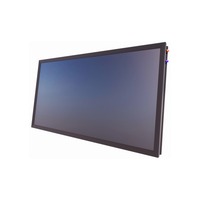 Collecteur solaire à plaque plate en cuivre de 1,6 m avec revêtement sélectif noir pour chauffe-eau solaire à thermosiphon, utilisation extérieure pour hôtels