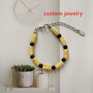 Customizable Jewelry Personalized Birthstone Beaded <strong>Necklace</strong> Bracelet Wholesale Supplier Custom Gemstone Jewelry - Product Image 5