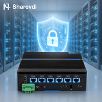 Firewall PC Embedded Box PC I3 6006U Dual-core 6*I226V Gigabit Ethernet LAN BT WIFI Módulo 4G 2*HD-MI Controlador de Pantalla Dual