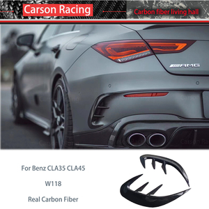2020 + Benz Cla W118 cla45 AMG phụ kiện ngoại thất sợi carbon nhìn phía sau Bumper Spoiler và Air Vent Cover forge phong cách - Product Image 3
