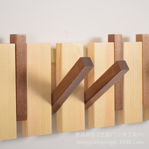 Piano Key <b>Clothes</b> Rack Wall Mounted Self Adhesive Hooks For Entryway Clothing <b>Storage</b> Organizer - Product Image 4