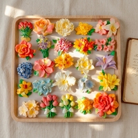 Moule en silicone pour maison d'animaux et fleurs variées, pour la fabrication de résine, d'aromathérapie, de plâtre, de décoration intérieure, de chocolat, de fondant et de bougies en forme de rose