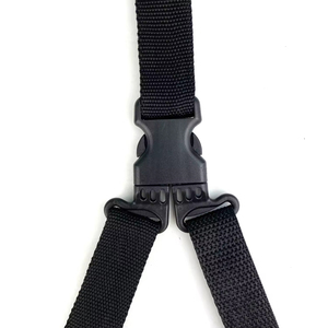 Boucle de ceinture de sécurité professionnelle classique noire en plastique de 25 mm à 2 voies pour siège auto bébé, avec fonctions de sécurité, pour accessoires de sac de voyage - Product Image 4