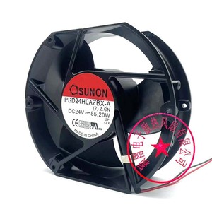 SUNON พัดลมอินเวอร์เตอร์ PSD24HOAZBX-A DC24V 55.2W 17251 RPM พัดลมระบายความร้อน - Product Image 2