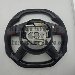 Quality Wholesale Perforated Leather Carbon Fiber Steering <b>Wheel</b> for Chrysler 300C Car Steering <b>Wheel</b> - Product Image 2