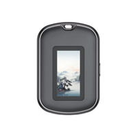 Traceur GPS anti-perte pour clés, mini localisateur électronique avec écran tactile, suivi mondial, en ABS, compatible iOS/Android
