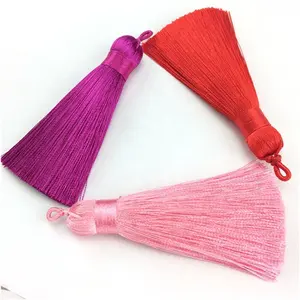 China Factory Handmade High Quality 100% Silk Tassel For Jewelry