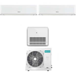 Climatiseur Hisense Trial Split New Comfort 9000 + 12000 + Console AKT 9000 avec 4AMW81U4RAA R-32 Wi-Fi en option 9 + 9 + 12 - Product Image 1