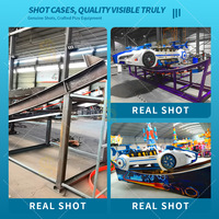 Offre Spéciale : Manège Voiture Volante Électrique pour Enfants, Jeu Interactif pour Parc d'Attractions, Équipement de Divertissement en Métal et Fibre de Verre 8/13