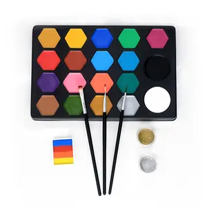 Body Painting Supplies Face Body Paint Palette Special Effects Makeup for Kids Face Painting Kit