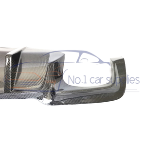 Chất lượng cao sợi carbon đôi lưỡi phía sau Bumper khuếch tán môi cho 5 Series F10 F18 sửa đổi <span class=keywords><strong>M5</strong></span> m công nghệ 2010-2017 - Product Image 3