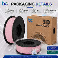Filament d'imprimante 3D PLA mat 1,75 mm 1 kg Faible rétrécissement Sans filaments Imprimé lisse à haut débit Enroulement soigné Moulage 3D FDM